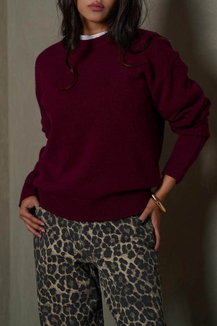 PURE WOOL JUMPER