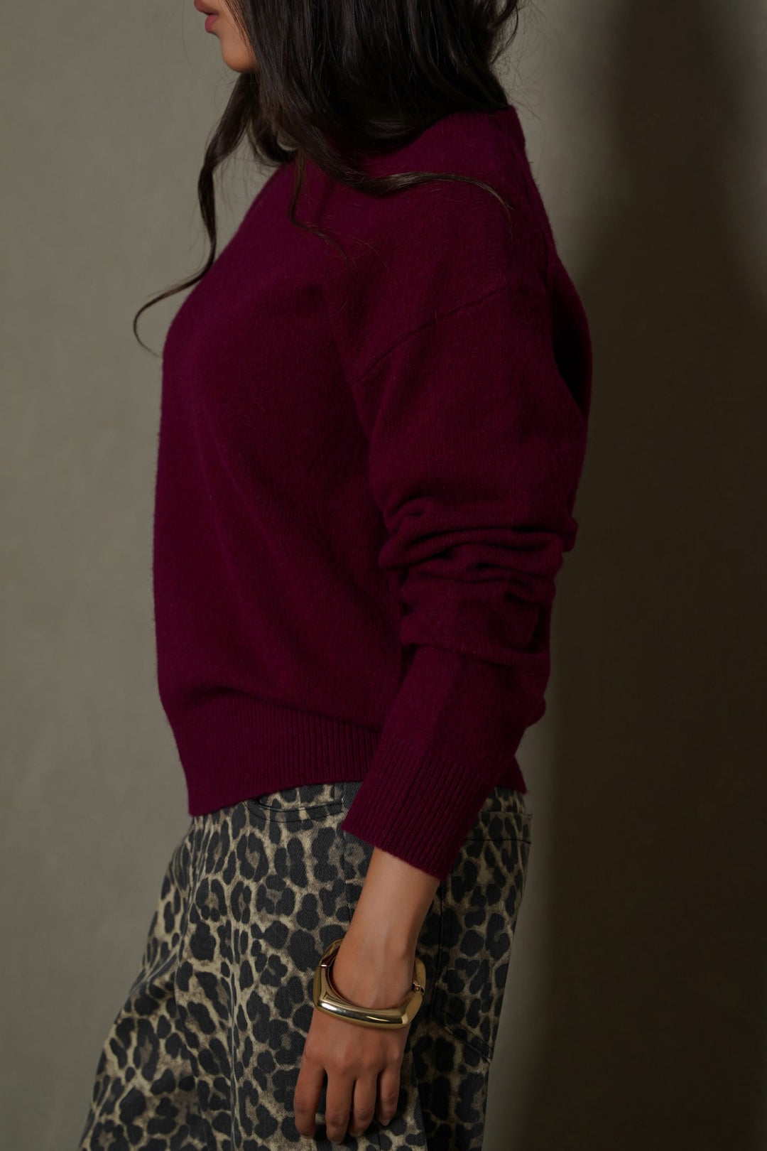 PURE WOOL JUMPER