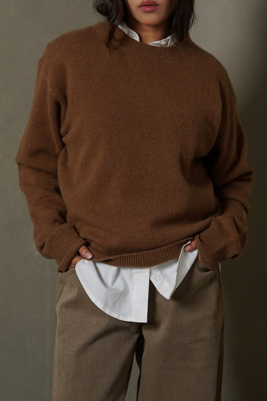 PURE WOOL JUMPER