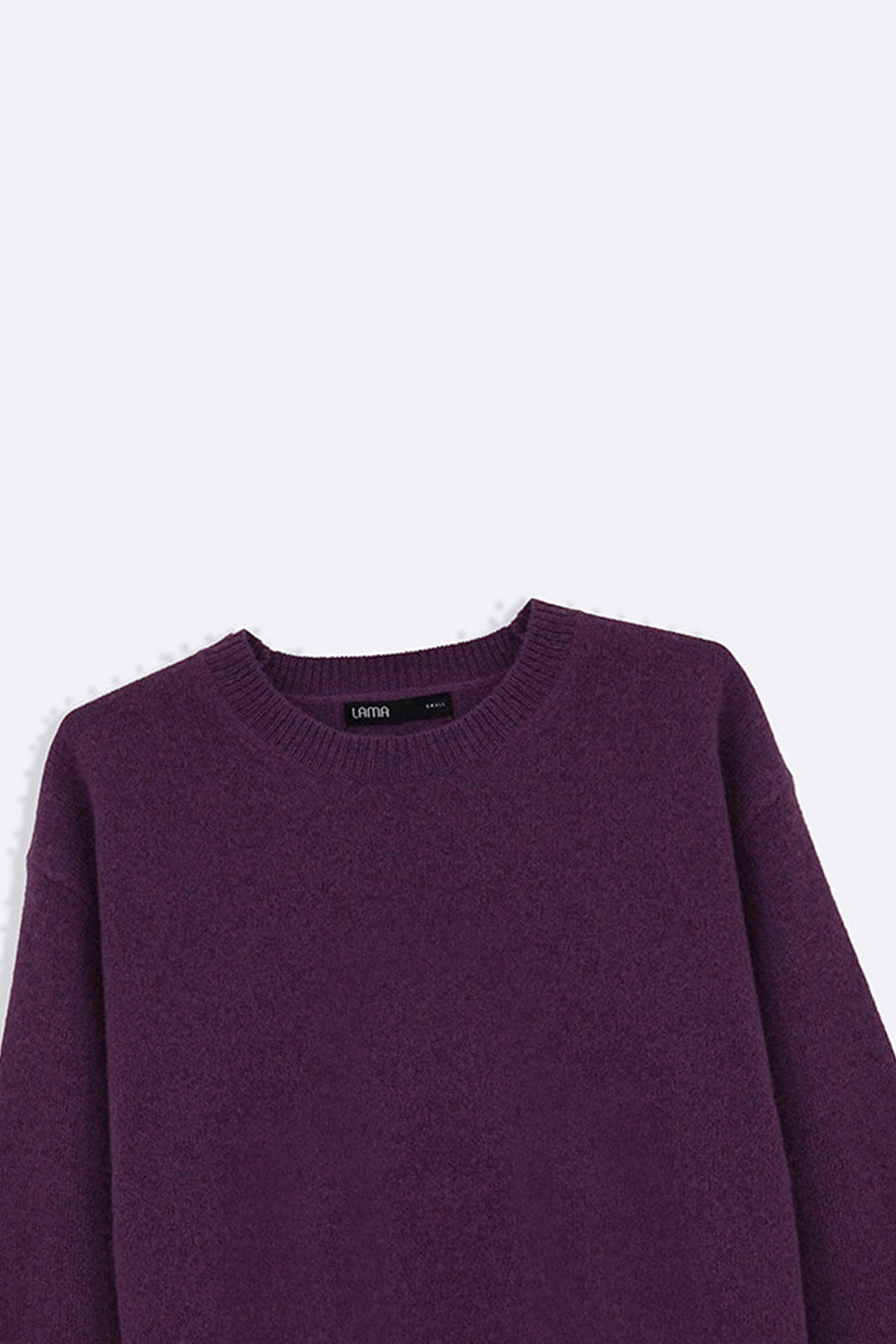PURPLE PURE WOOL JUMPER