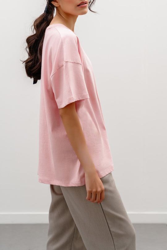 ITALIAN CLAY MILLENNIAL RAGE OVERSIZED TEE