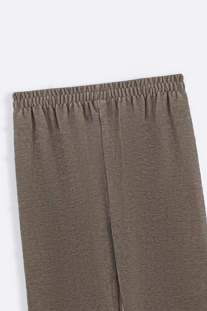 SAND VELVET EARTH TROUSERS