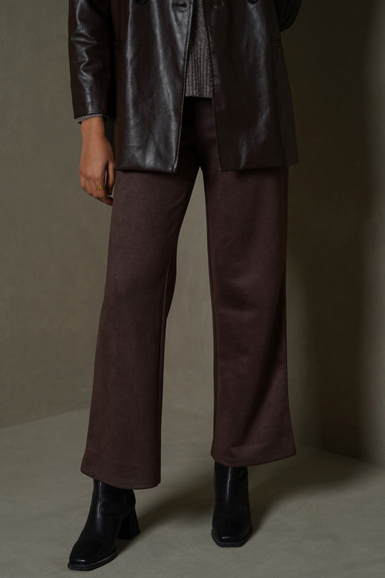 SUEDE EASY PANTS