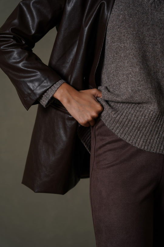 SUEDE EASY PANTS