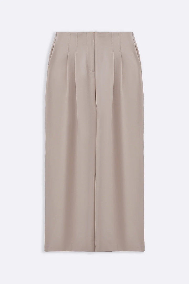 OFF WHITE WORKDAY PLEATED PANTS