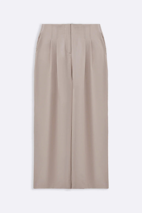 OFF WHITE WORKDAY PLEATED PANTS