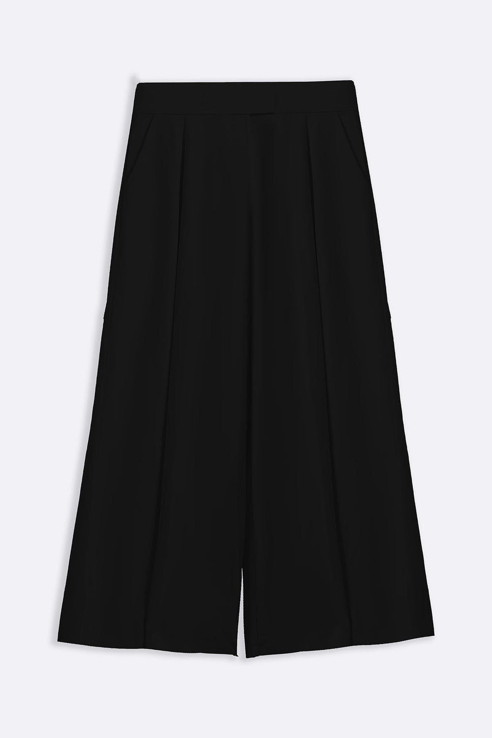 BLACK KYOTO PLEATED PANTS