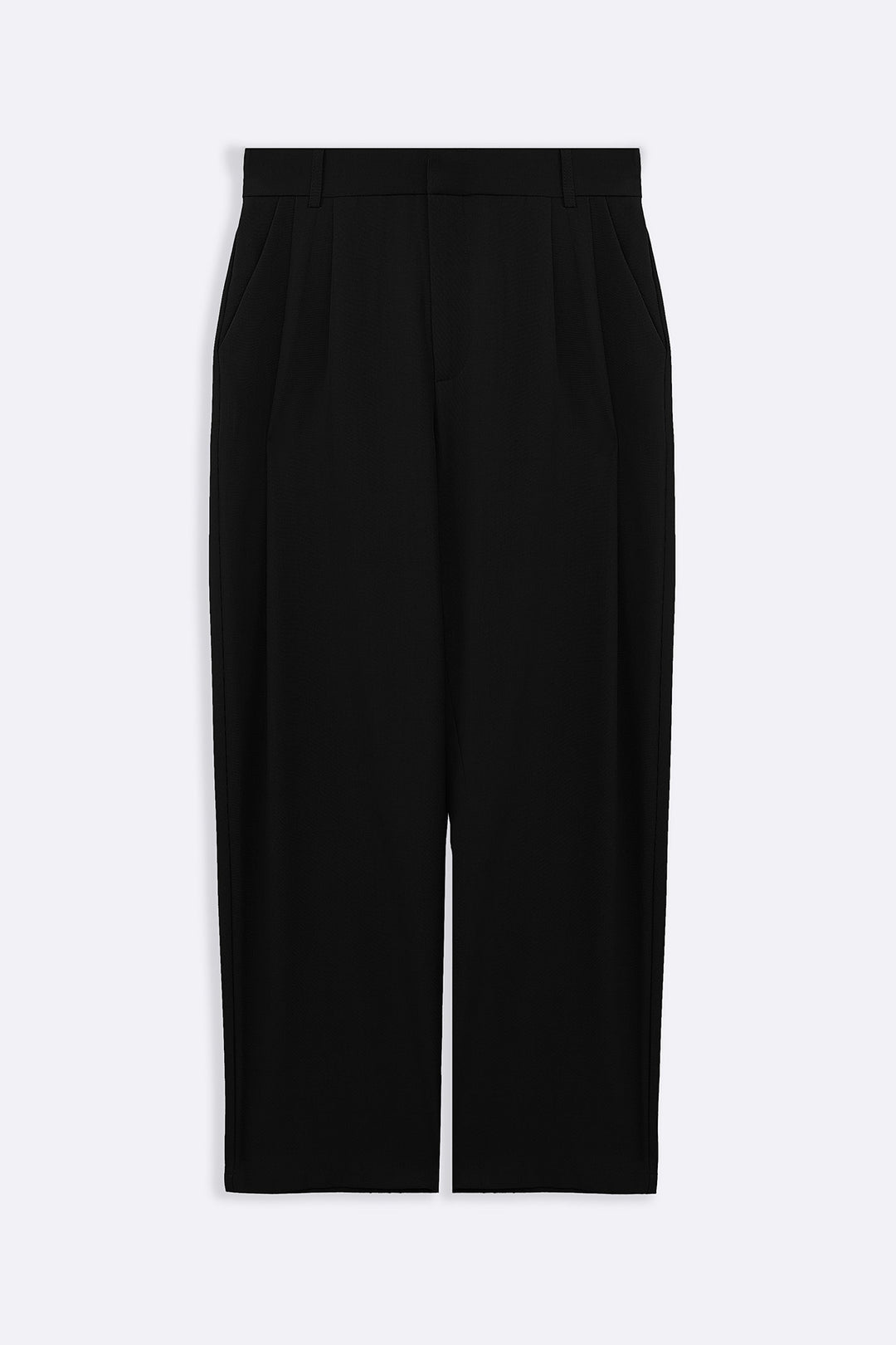 BLACK CLASSIC DART PANTS
