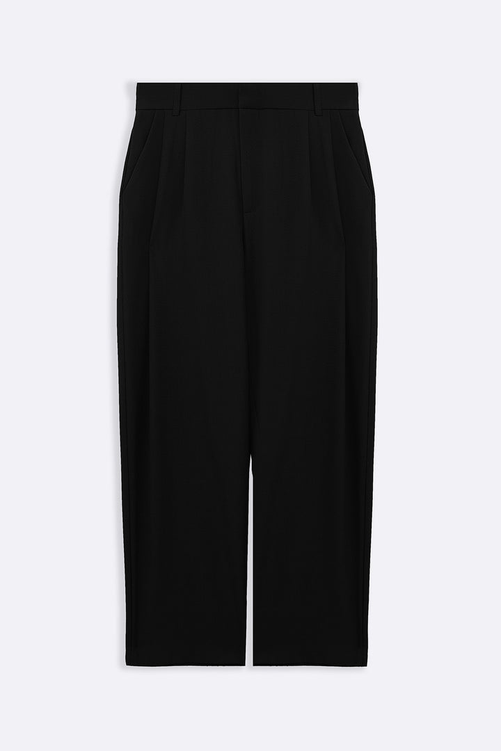 BLACK CLASSIC DART PANTS