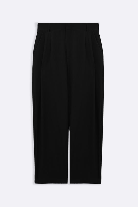 BLACK CLASSIC DART PANTS