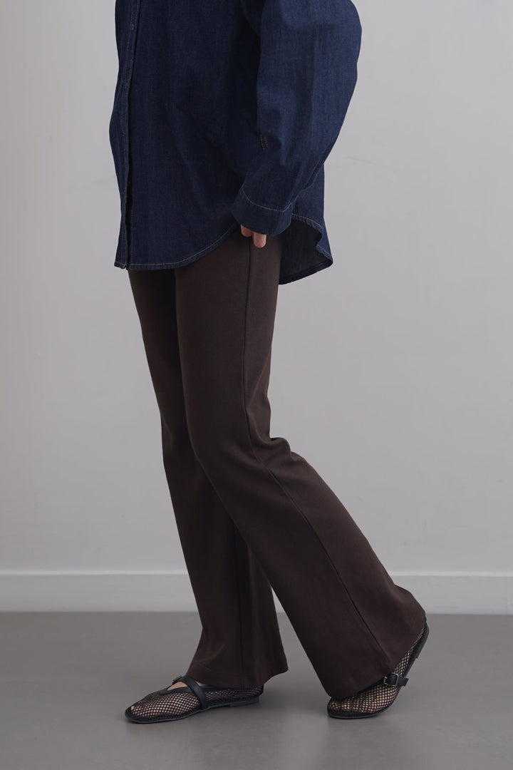 BROWN STUDIO YOGA PANTS