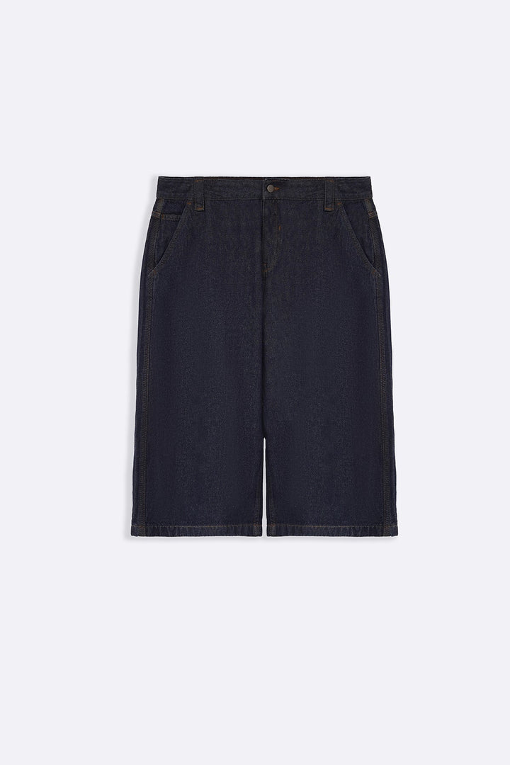 DARK BLUE LONG JORTS