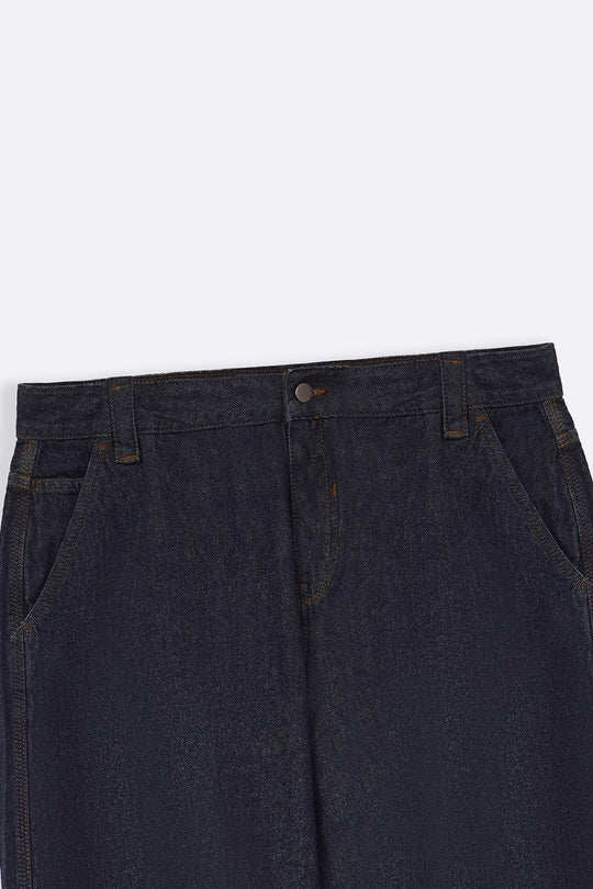 DARK BLUE LONG JORTS
