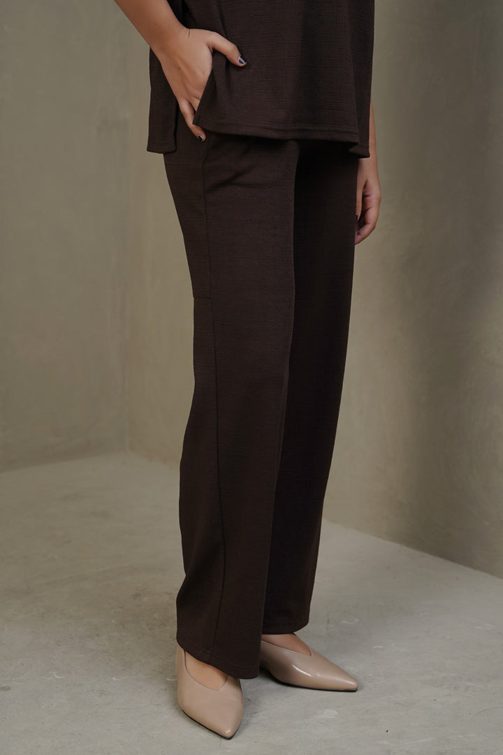 TEXTURED PANTS
