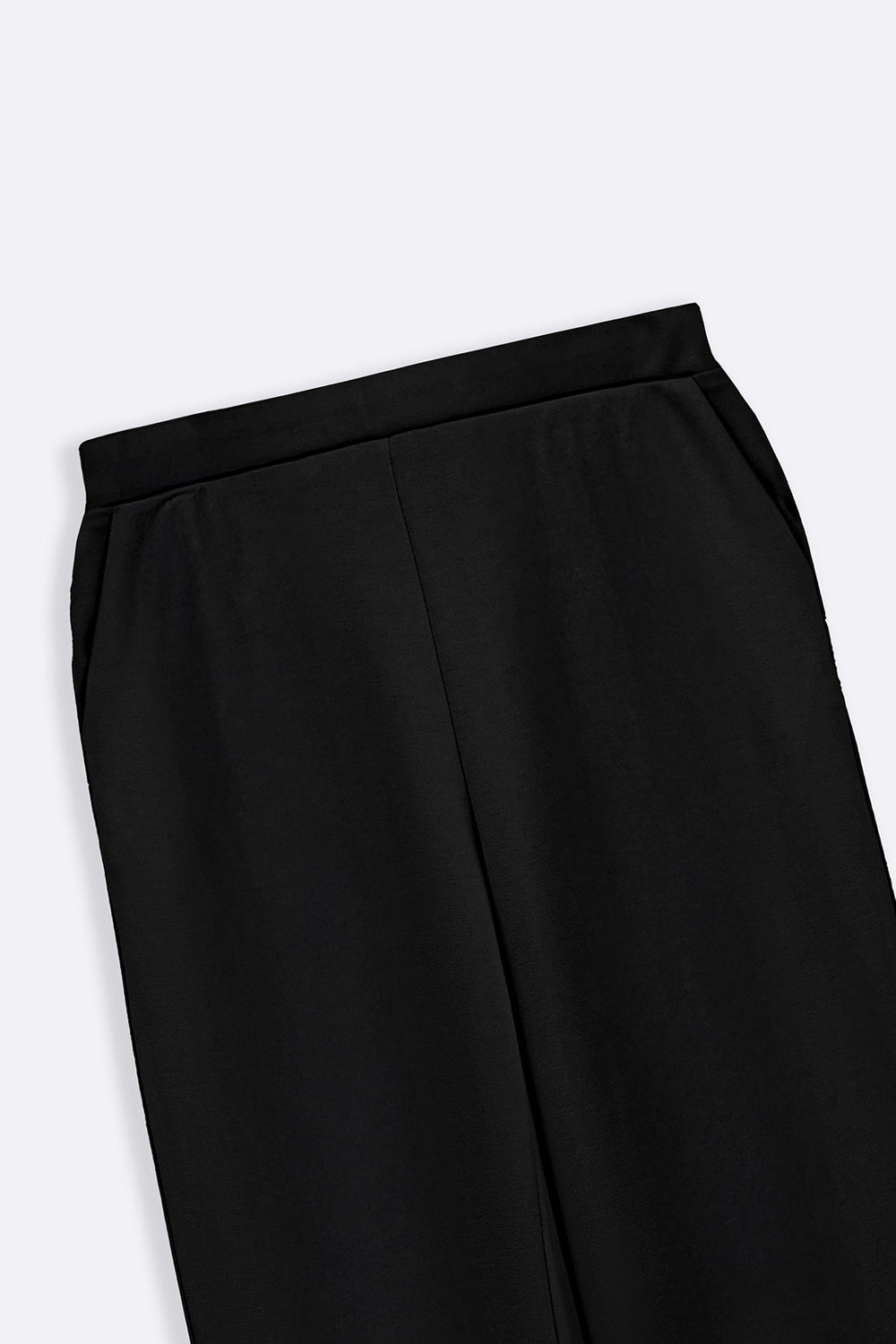 BLACK STREAMLINE NEOPRENE PANTS
