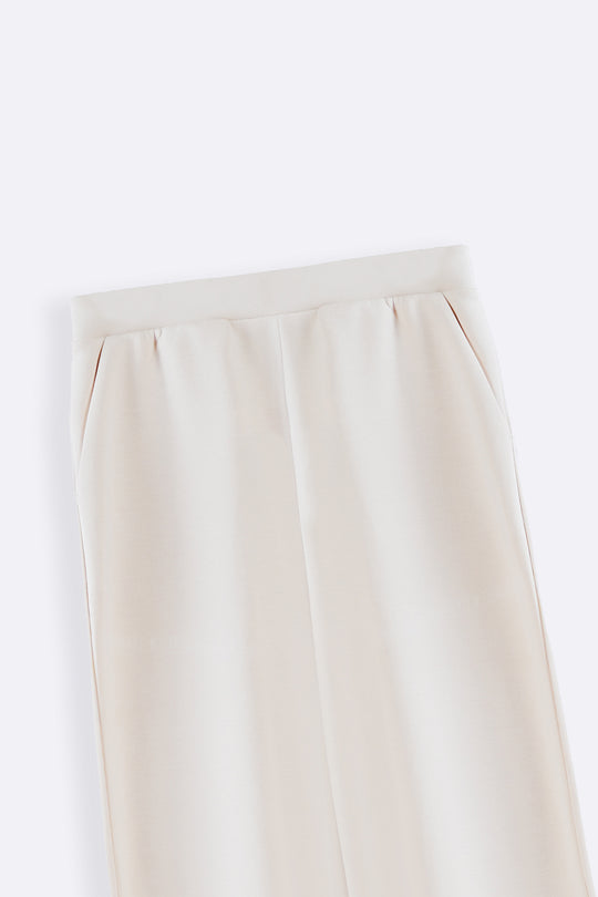 IVORY STREAMLINE NEOPRENE PANTS