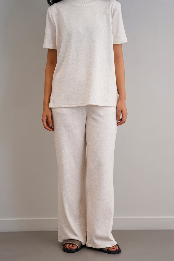 OAT WHITE LIVE IN PANTS