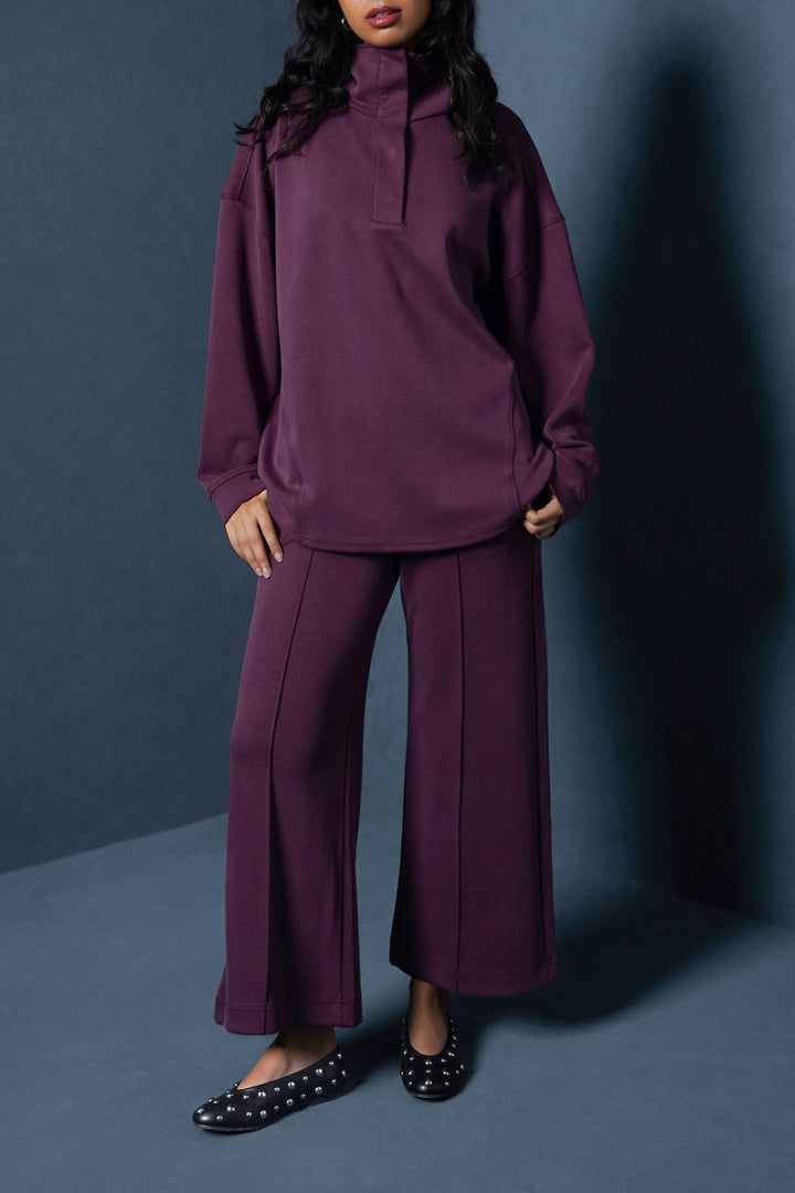 PLUM SOFT ALL-DAY PANTS