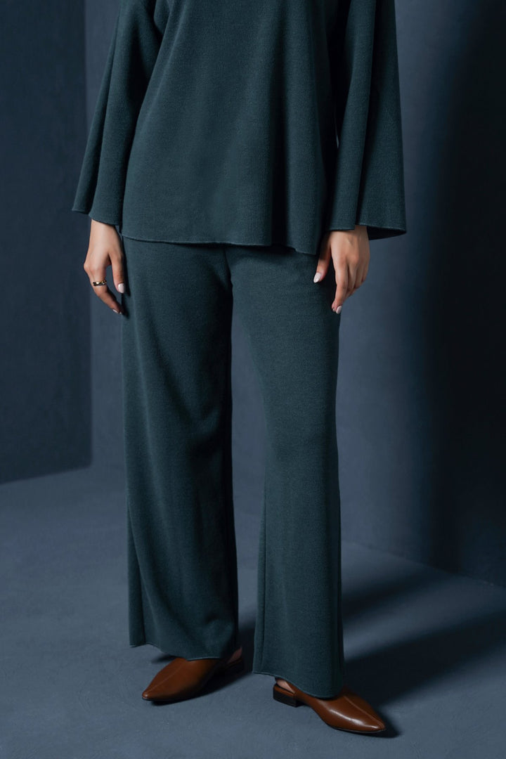 DARK GREEN RETREAT SWEATPANTS