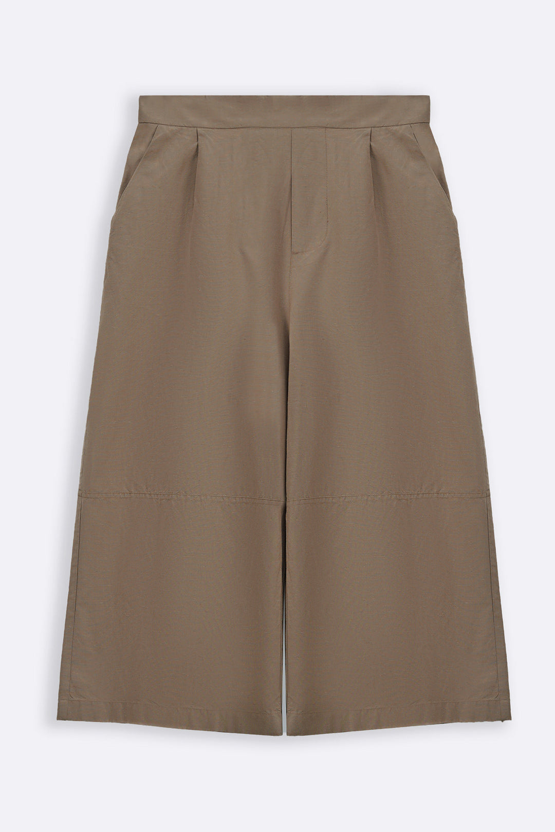 TAILORED LINEN BLEND CULOTTES