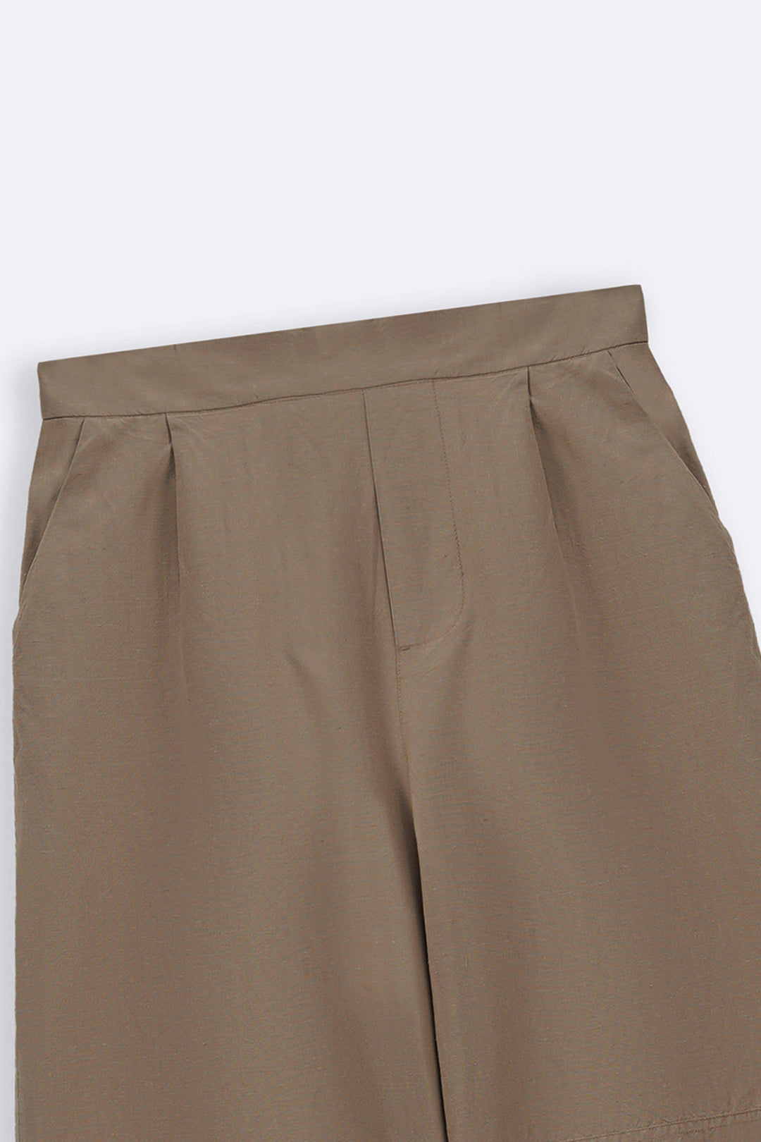 TAILORED LINEN BLEND CULOTTES