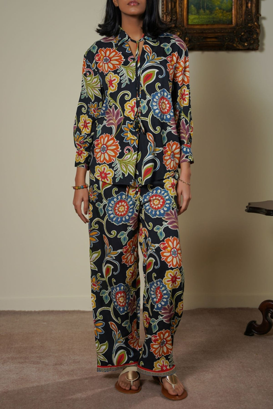 BLACK GARDEN AFTER DARK PANTS