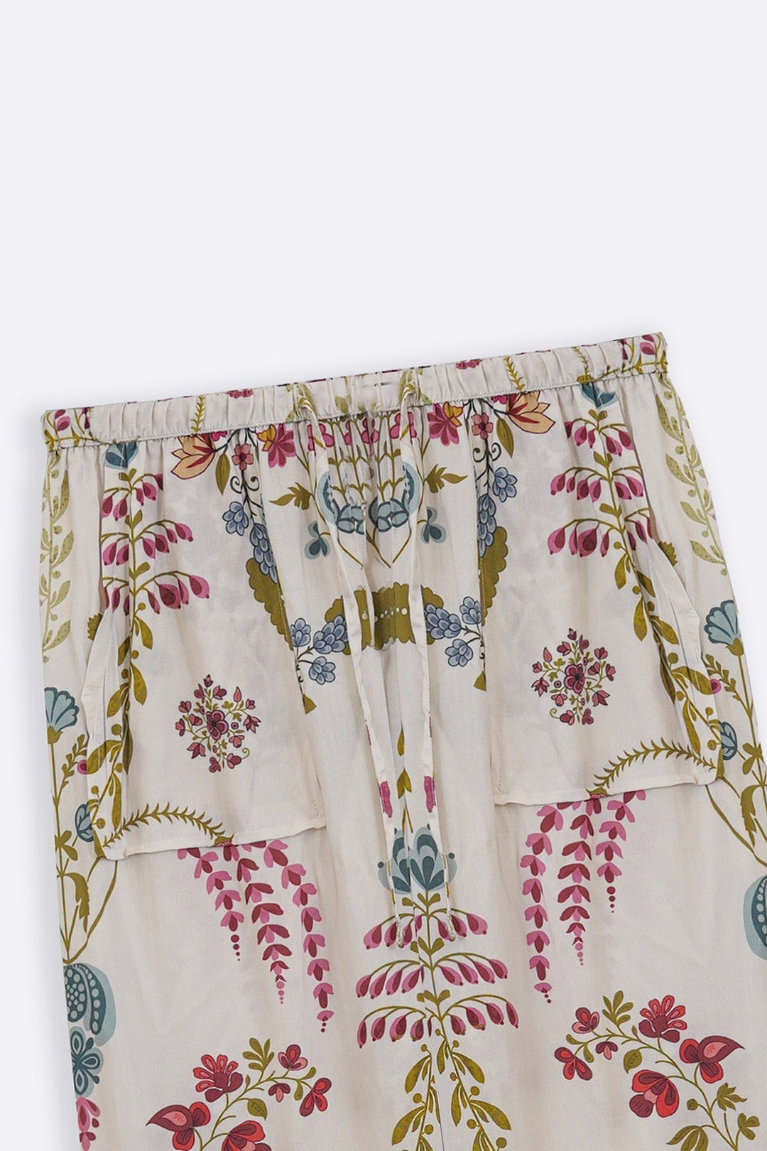 CREAM SPRING HEARTS PANTS