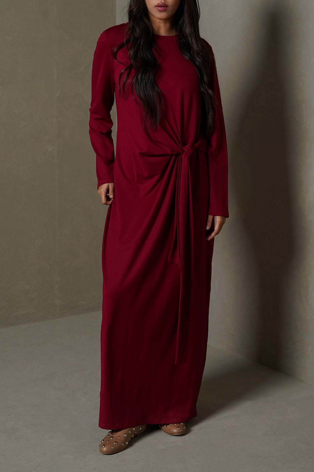RUCHED WRAP DRESS Lama Retail RUCHED WRAP DRESS Lama Retail