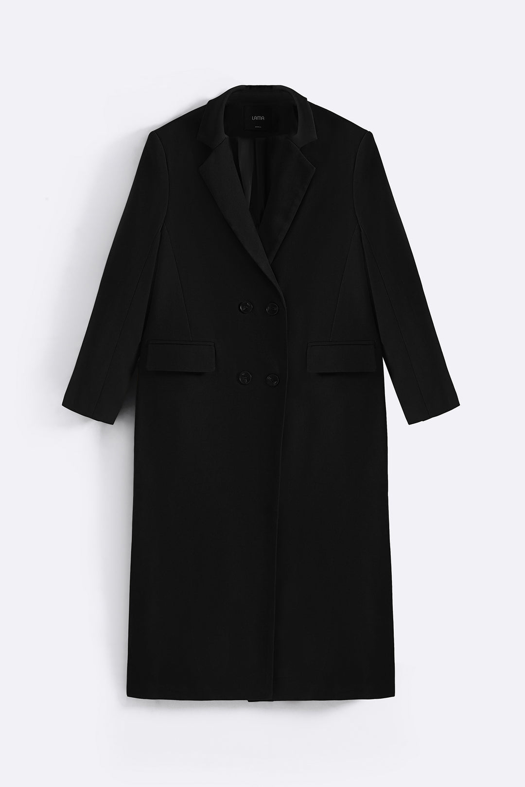 BLACK-EXTRA LONG BLAZER