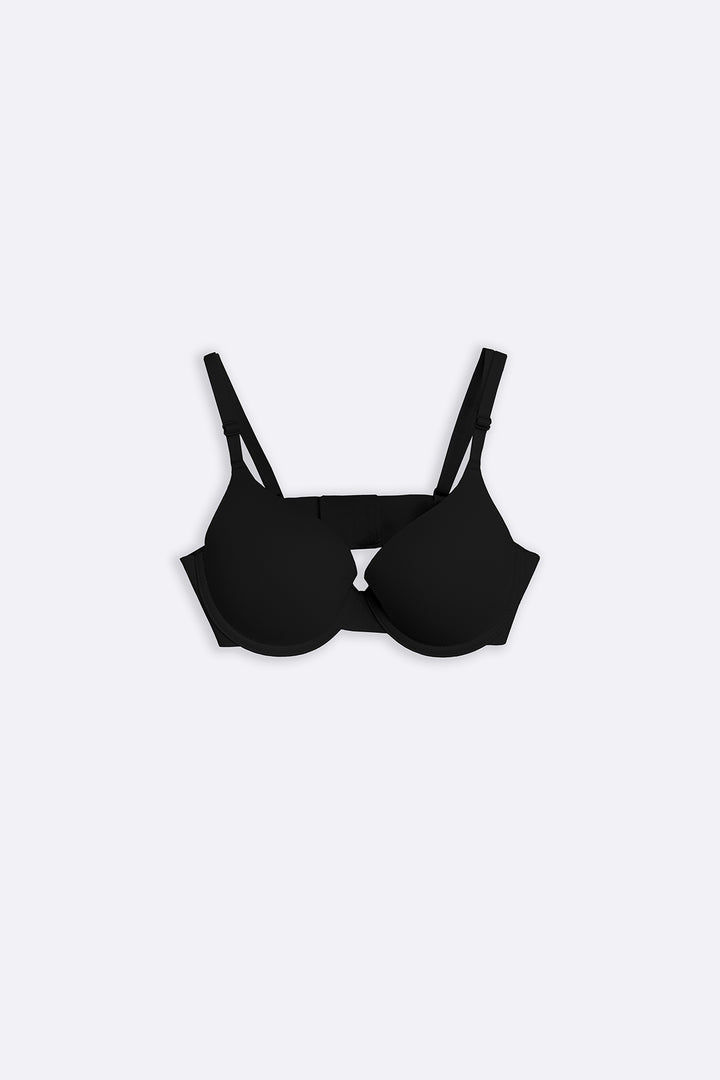 BLACK T-SHIRT BRA