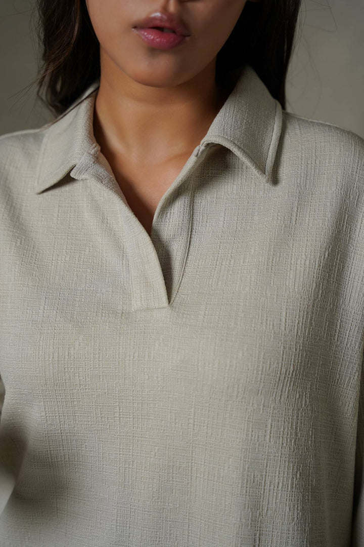 TEXTURED POLO