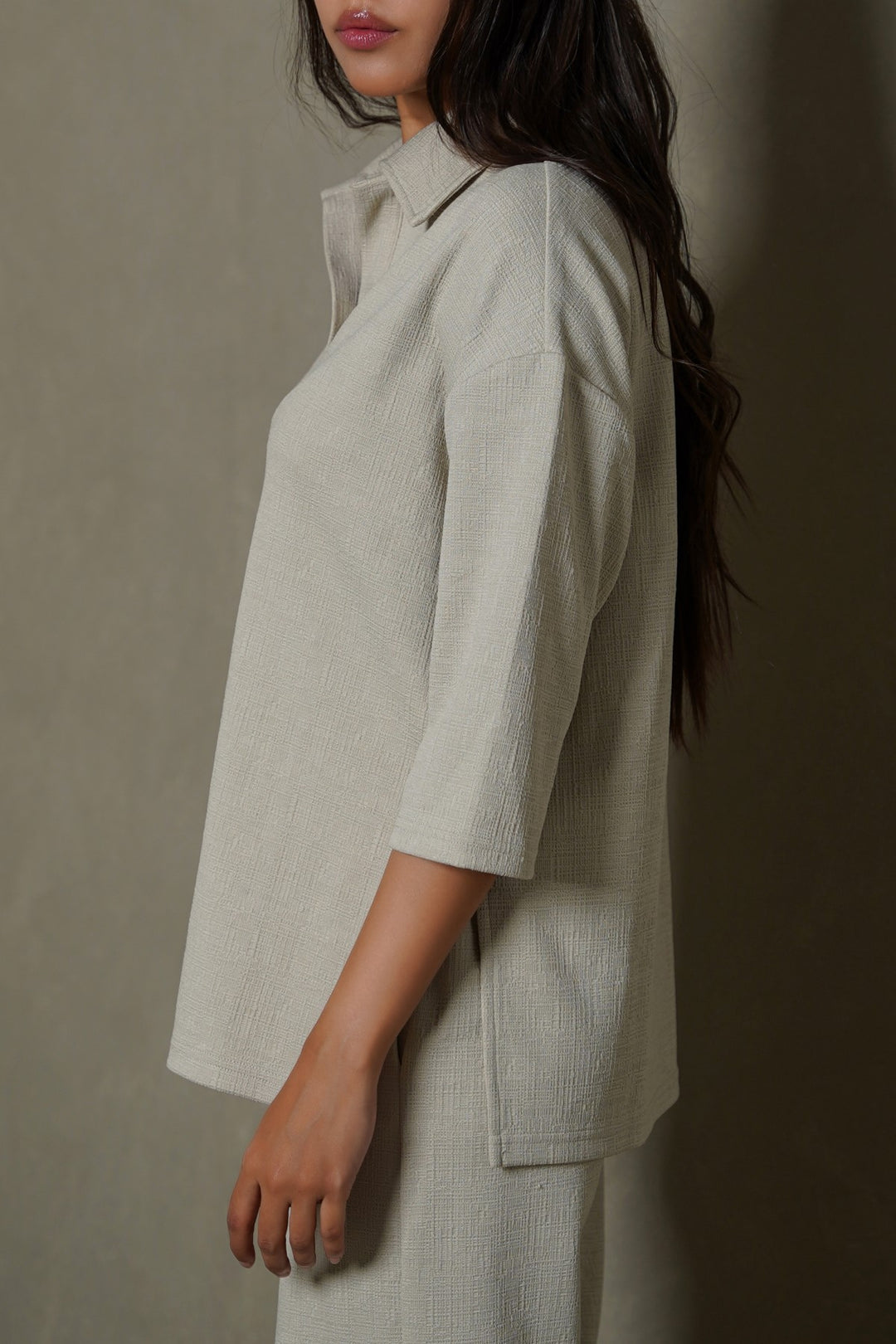TEXTURED POLO