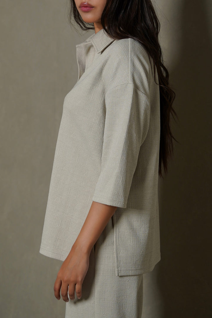 TEXTURED POLO