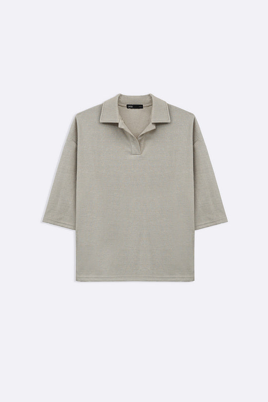 TEXTURED POLO