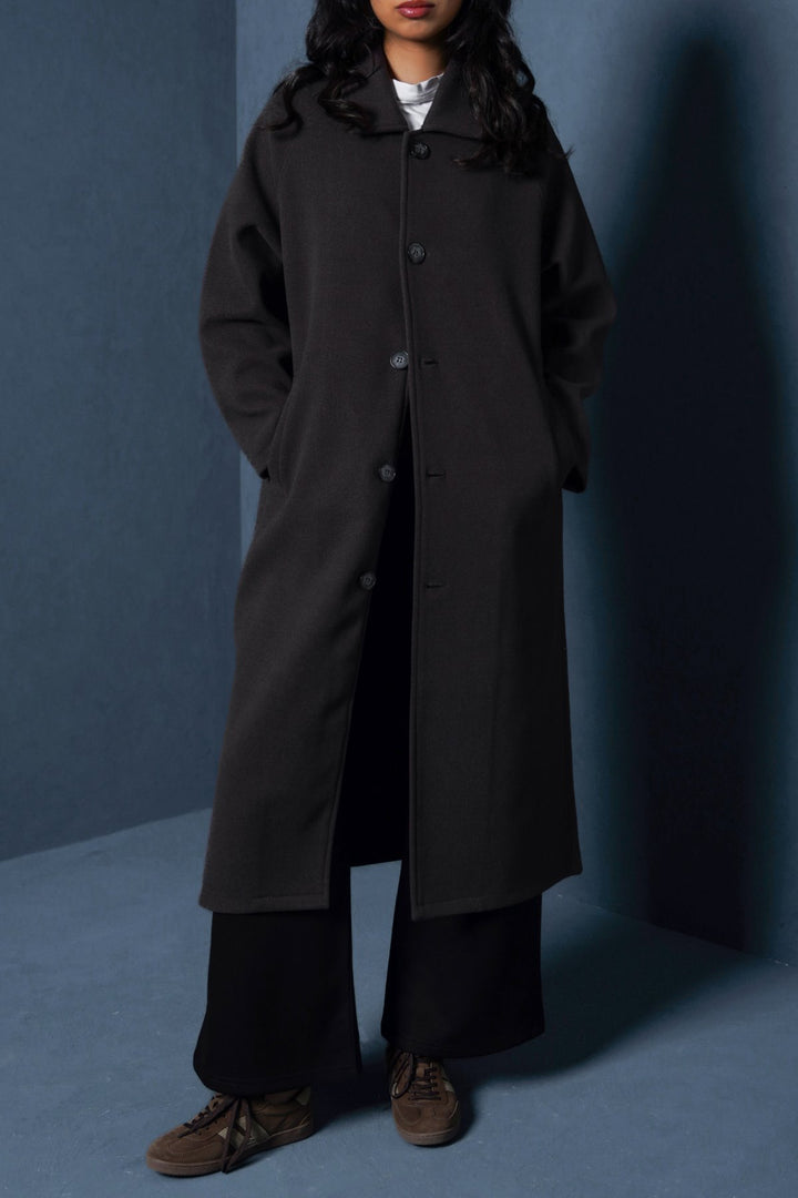 DARK BROWN DAILY SOFT COAT