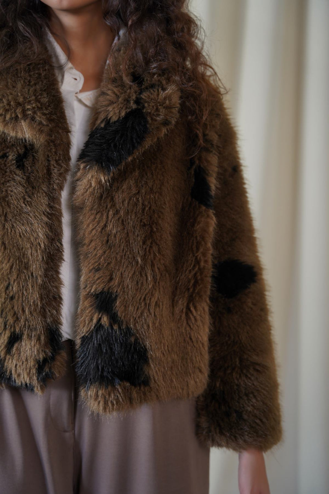 BROWN RANCH LUXE FUR JACKET