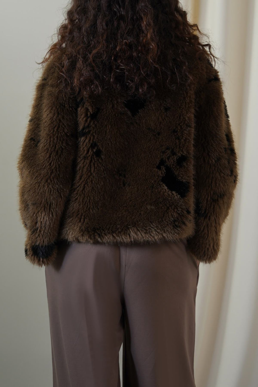 BROWN RANCH LUXE FUR JACKET