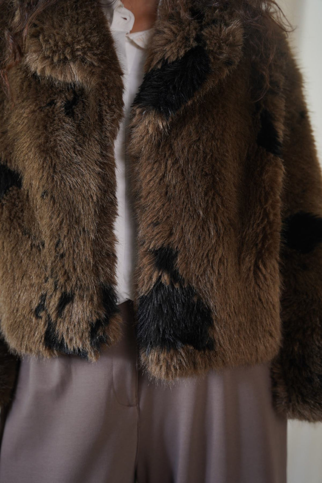 BROWN RANCH LUXE FUR JACKET