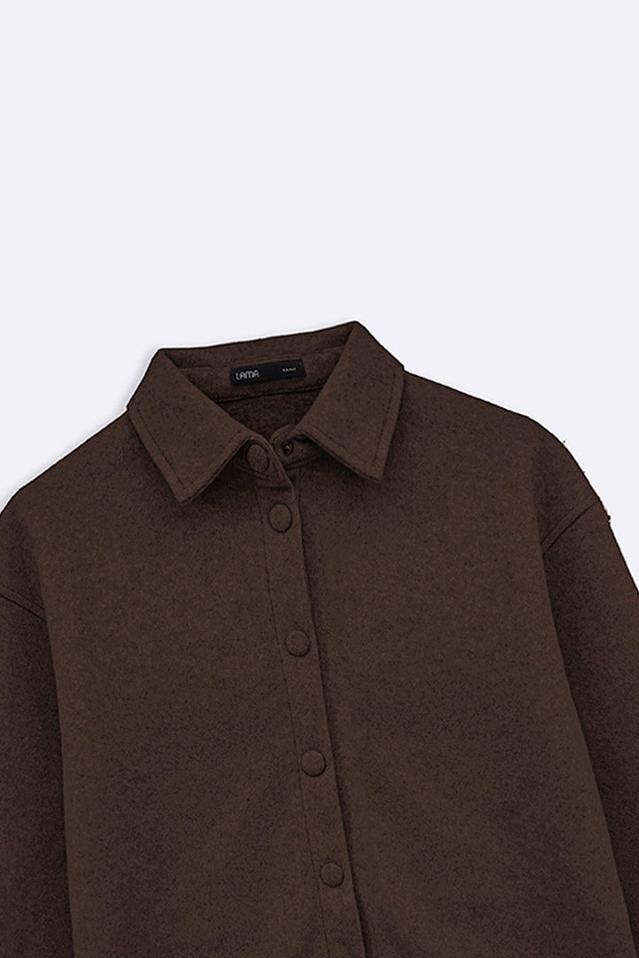 COFFEE HIGH HEM SHACKET