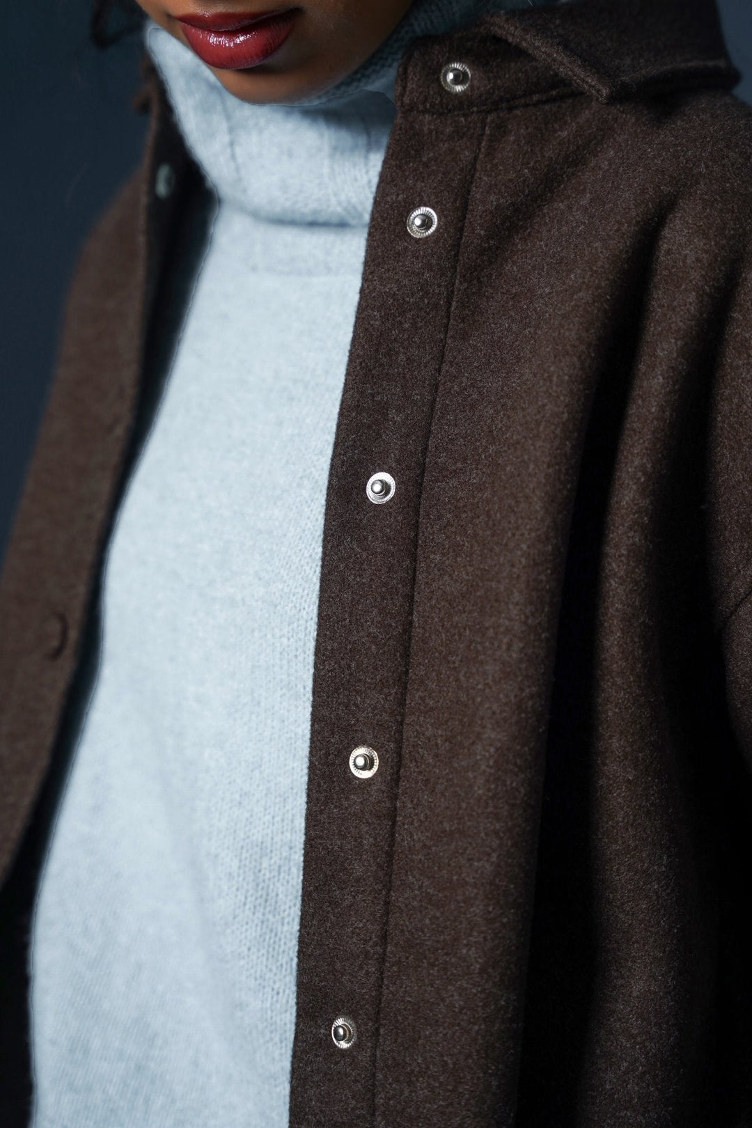 COFFEE HIGH HEM SHACKET