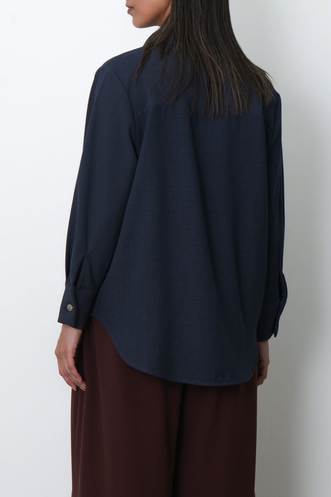 BLUE FLOW BUTTONED SHIRT