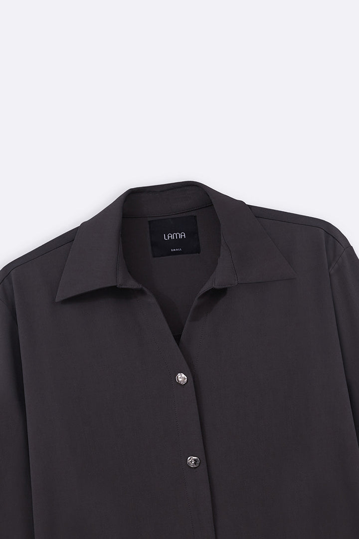 BLUE FLOW BUTTONED SHIRT