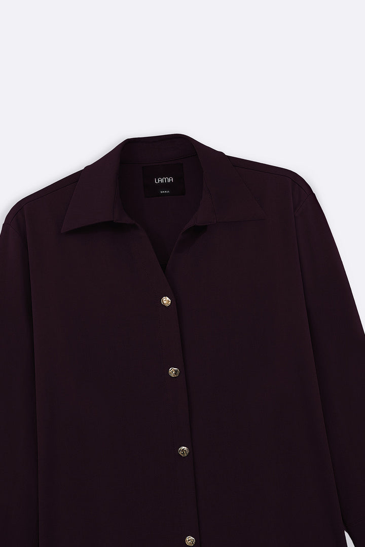 WINE MOCCA BLOUSE