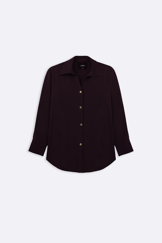 WINE MOCCA BLOUSE