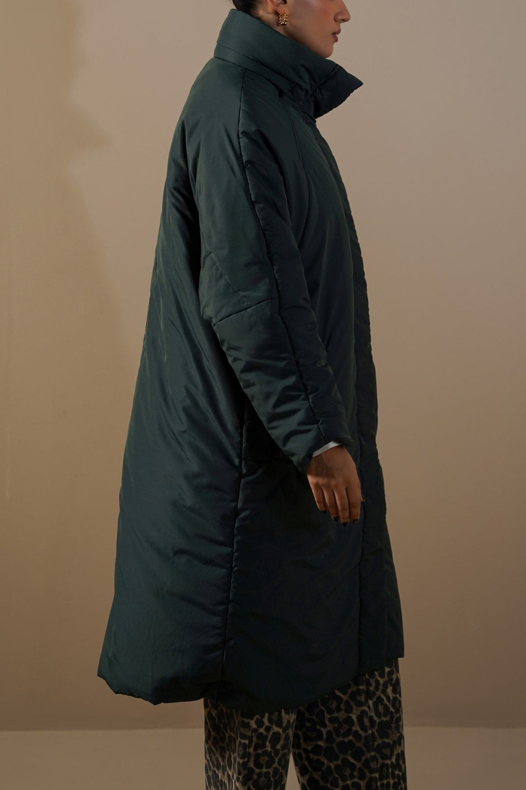 FOREST GREEN CAMP ESSENTIAL PUFFER