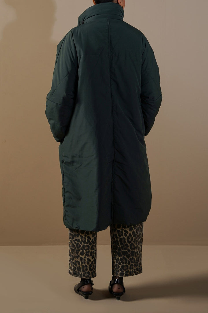 FOREST GREEN CAMP ESSENTIAL PUFFER