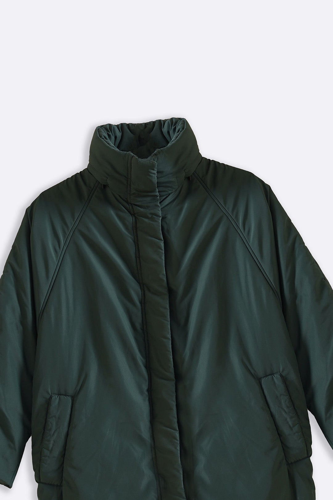 FOREST GREEN CAMP ESSENTIAL PUFFER