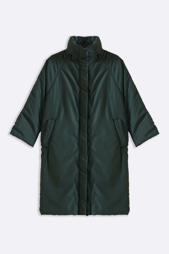 FOREST GREEN CAMP ESSENTIAL PUFFER