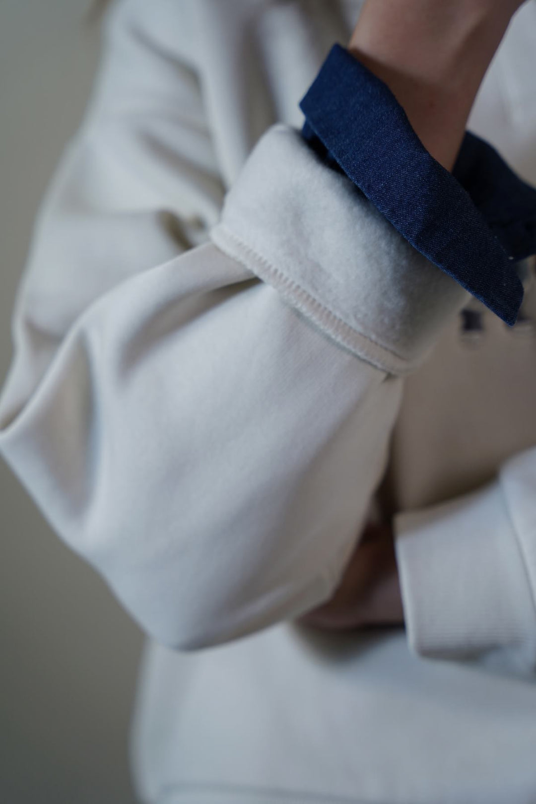 IVORY PUPS FLEECE POLO