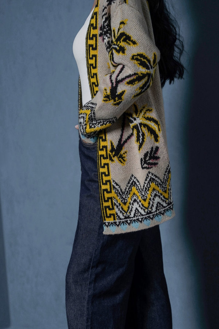 CREAM SUMMER SOMEWHERE CARDIGAN